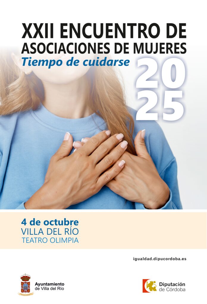 Cartel de encuentro de asociaciones de mujeres